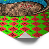 Maagd & Water Tijger Poster (Hoek)