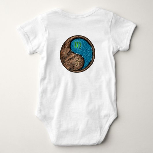 Maagd & Waterrat Romper (Achterkant)