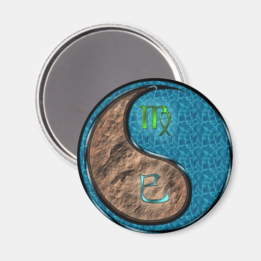 Maagd & Waterslang Magneet (Voorkant / Achterkant)