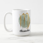 Maagd Waterverf Zodiac Design Koffie Koffiemok (Links)