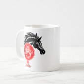 Maagd x Jaar van het Paard 2026 Koffiemok (Voorkant links)