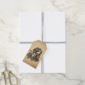 Maagd Zodiac Antieke Uiterlijk Cadeaulabel (Met Touw)