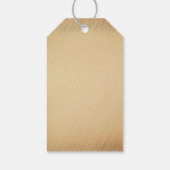 Maagd Zodiac Antieke Uiterlijk Cadeaulabel (Achterkant)