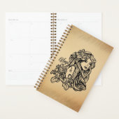 Maagd Zodiac Antieke Uiterlijk Planner (Display)