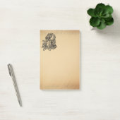 Maagd Zodiac Antieke Uiterlijk Post-it® Notes (Kantoor)