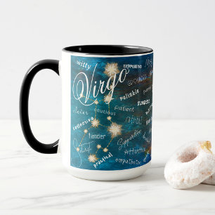 Maagd Zodiac Astrologie Eigenschappen Constellatie Mok