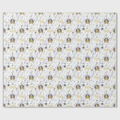 Maagd Zodiac-cadeauverpakkings papier (Vlak)
