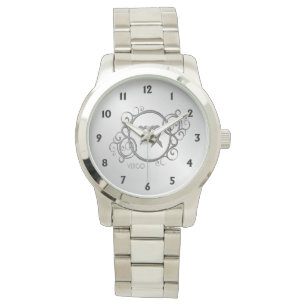 Maagd Zodiac Design Horloge