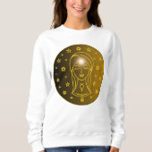 Maagd Zodiac Embleem | Minimaal Hemels Symbool Trui (Voorkant)