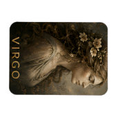 Maagd Zodiac Maagd Hemelse Astrologie Symbool Magneet (Horizontaal)