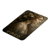 Maagd Zodiac Maagd Hemelse Astrologie Symbool Magneet (Linkerzijde)