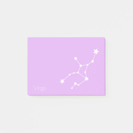 Maagd Zodiac Sterrenbeeld Post-Its Post-it® Notes (Voorkant)