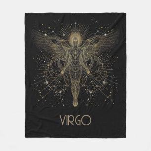 Maagd Zodiac Sterrenbeeld Vliesdeken Fleece Deken