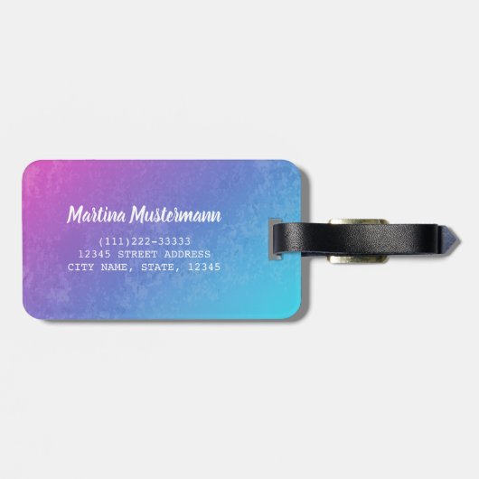 Maagd Zodiac Sterrenteken Horoscoop Constellatie Bagagelabel (Achterkant horizontaal)