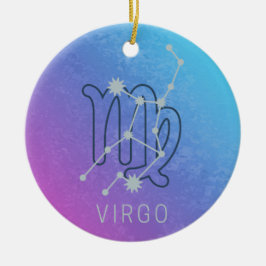 Maagd Zodiac Sterrenteken Horoscoop Constellatie Keramisch Ornament
