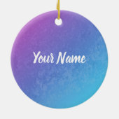 Maagd Zodiac Sterrenteken Horoscoop Constellatie Keramisch Ornament (Achterkant)