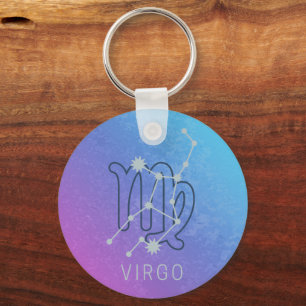 Maagd Zodiac Sterrenteken Horoscoop Constellatie Sleutelhanger