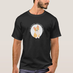 Maagd Zodiac Teken Hond Corgi Esthetisch Astrologi T-shirt