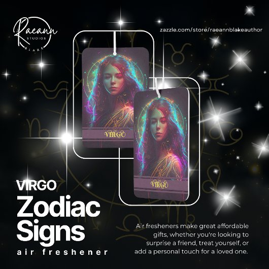 Maagd Zodiac Tekens Hemelse Luchtverfrisser