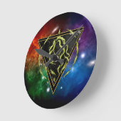 Maagd Zodiach Cadeau Astrologie Ronde Klok (Hoek)
