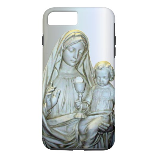 Maagd zonder blozen Mary - Baby Jezus Case-Mate iPhone Case (Achterkant)