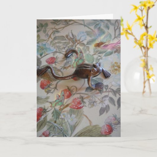 Maagdagavond Kaart (Gele Bloem)