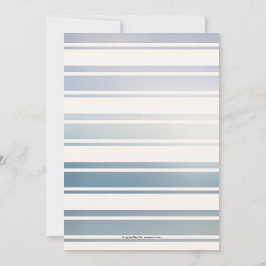 Maagdagavond Nautisch Kind Kaart (Achterkant)