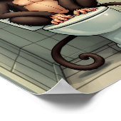 Maagdapaap Poster (Hoek)