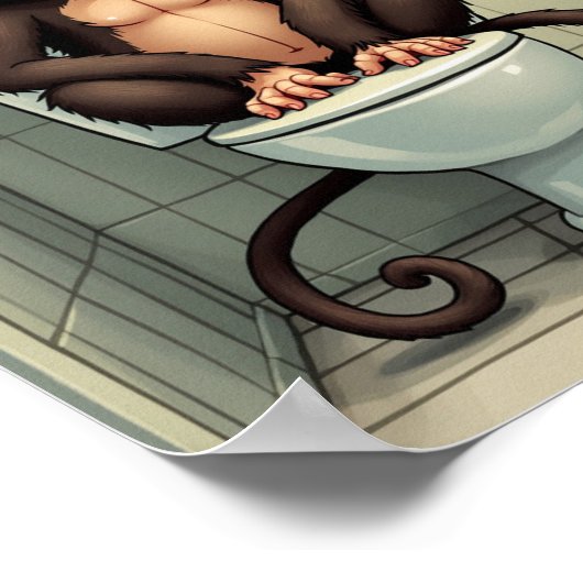 Maagdapaap Poster (Hoek)