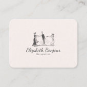 MaagdapAPIER/GROOTTE/VORM - Visitekaartje (Voorkant)