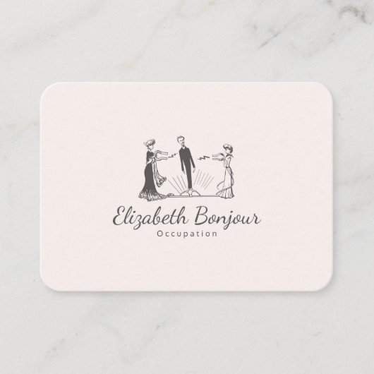 MaagdapAPIER/GROOTTE/VORM - Visitekaartje (Voorkant)