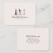 MaagdapAPIER/GROOTTE/VORM - Visitekaartje (Voorkant / Achterkant)