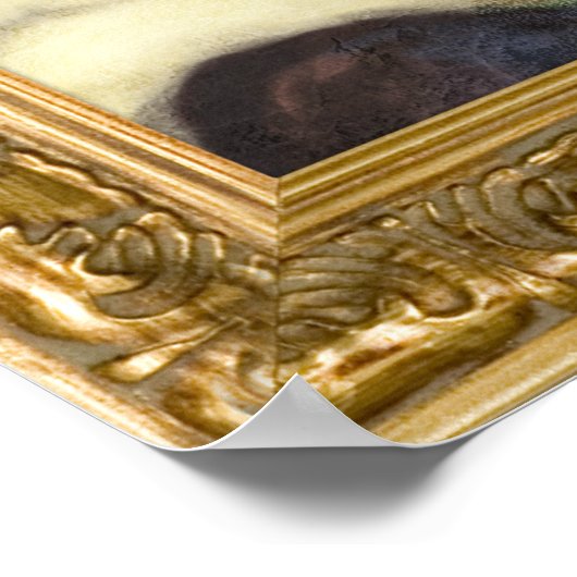 Maagdarm in een Gold Lijst Poster (Hoek)