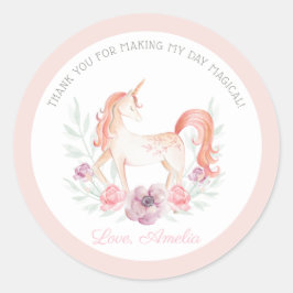 Maagdarmbloem Ronde Sticker