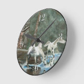 Maagdarmkakker van de kunstmuur van de Pegasus en  Ronde Klok (Hoek)