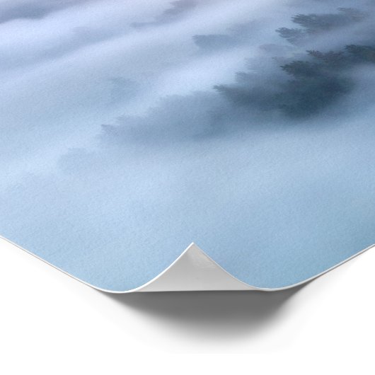 Maagdarmscheuren door bomen poster (Hoek)