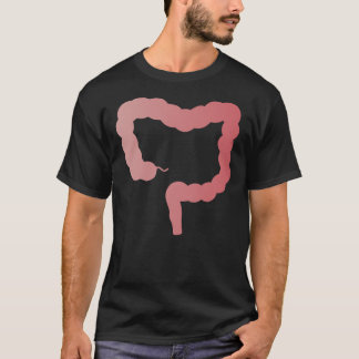 Maagdarmstelsel Maagdarmkanaal Roze Kunst G T-shirt