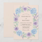 Maagdelijk Etherische Bruidsbloem Kaart (Voorkant / Achterkant)