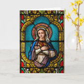 Maagdelijke Mary Kaart (Gele Bloem)