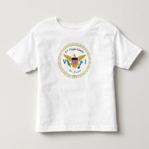 Maagdelijke Tropische Eilanden Kinder Shirts