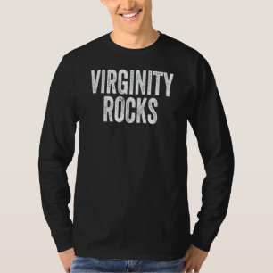 Maagdelijkheid is de enige beweging die rockt voor t-shirt
