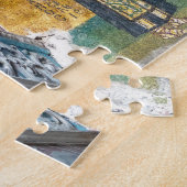 Maagdenbank en mozaïek van kinderChristus Legpuzzel (Zijkant)