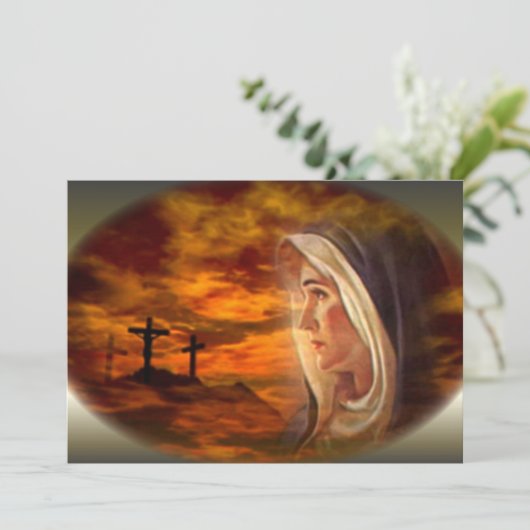 Maagdenbloem en drie kruisingen (Staand voorkant)