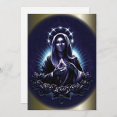 Maagdenbloem en Paarse Rozen (Voorkant / Achterkant)