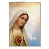 Maagdenbloem Mary Immaculate Heart Fatima (Voorkant)