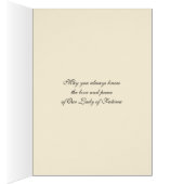 Maagdenbloem Mary Immaculate Heart Fatima (Binnen (Rechts))