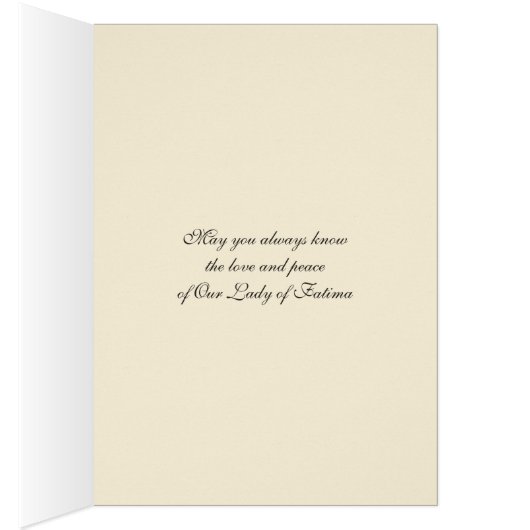 Maagdenbloem Mary Immaculate Heart Fatima (Binnen (Rechts))