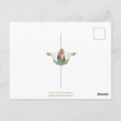 Maagdenbloem Mary Jesus Latijn  Briefkaart (Achterkant)