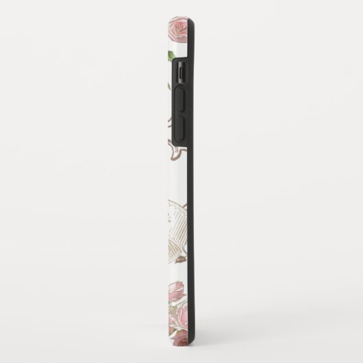 Maagdenbloem Mary Religieuze roze rozen Case-Mate iPhone Case (Achterkant/links)