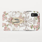 Maagdenbloem Mary Religieuze roze rozen Case-Mate iPhone Case (Achterkant (horizontaal))
